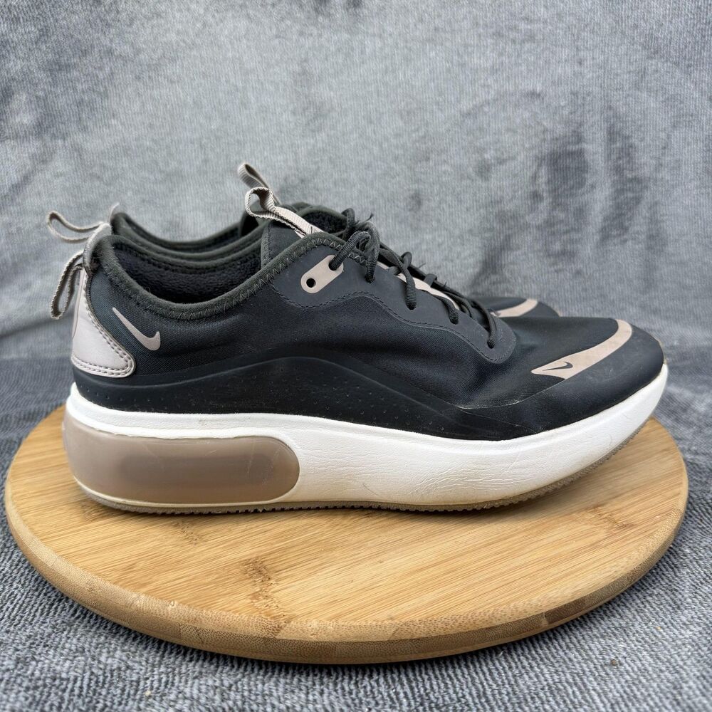 Nike Air Max Dia Shoes Womens 9.5 Black Running Athletic Sneakers AQ4312-005